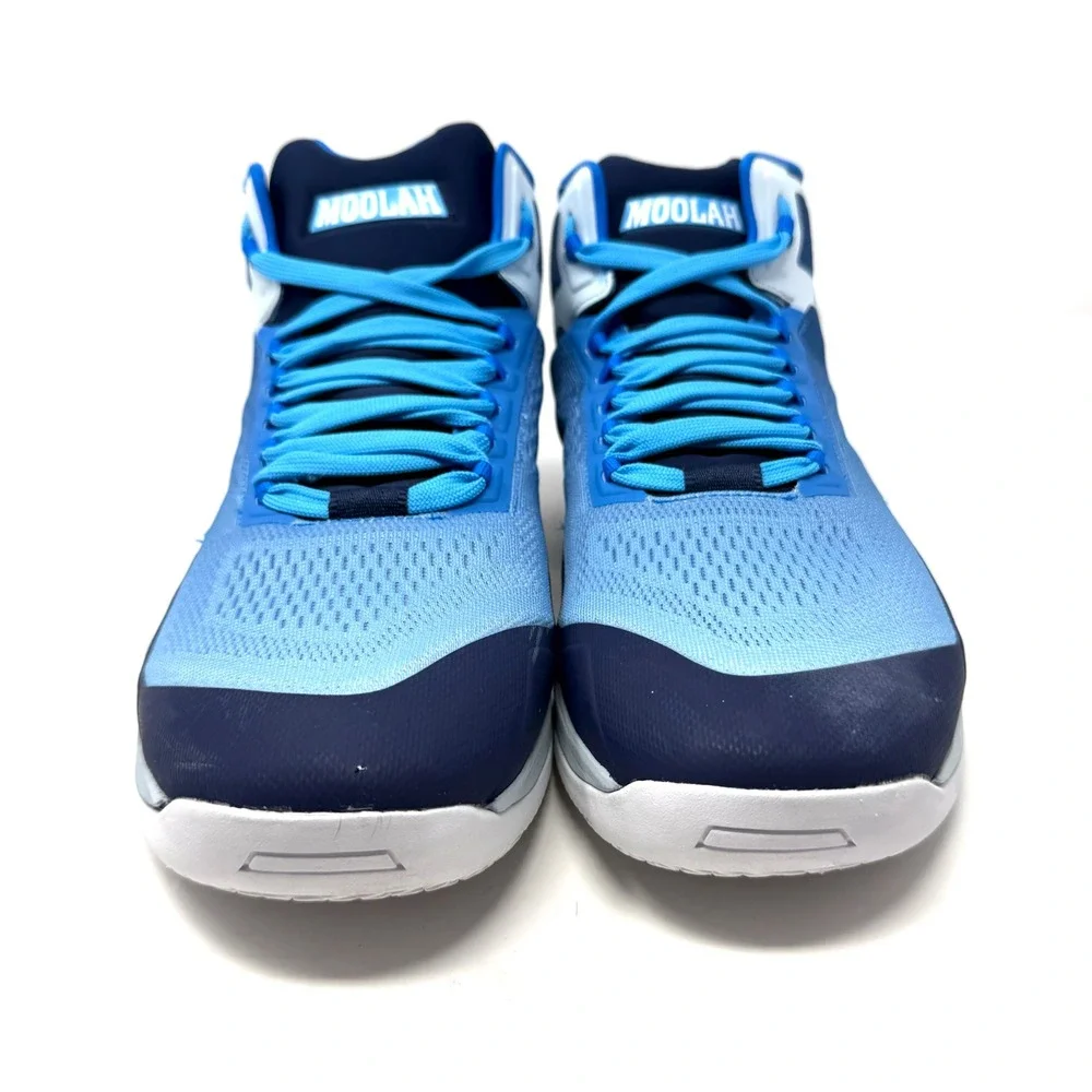 MOOLAH Neovolt Pro Blue‎ Athletic High Top Basketball Shoes Women's Size 11